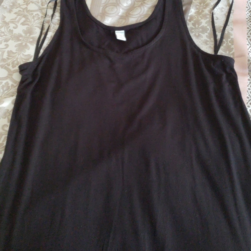 Black maxi dress
